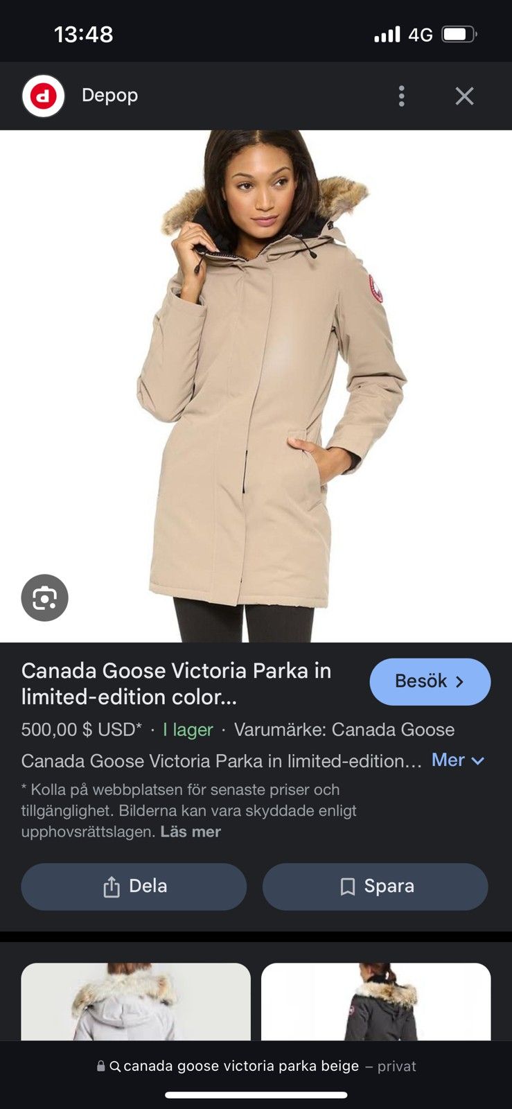 Canada goose victoria parka