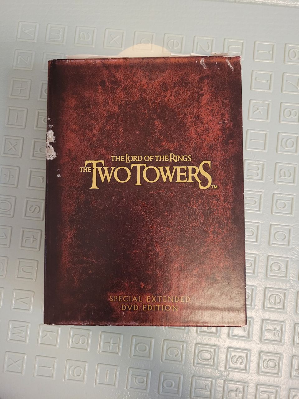 The Lord of the Rings The two towers dvd