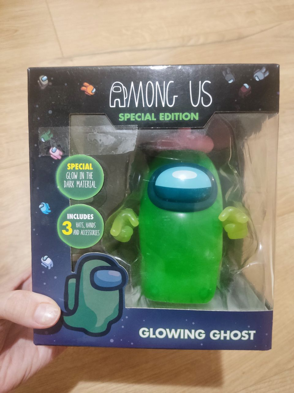 Among us figuuri. Glowing ghost