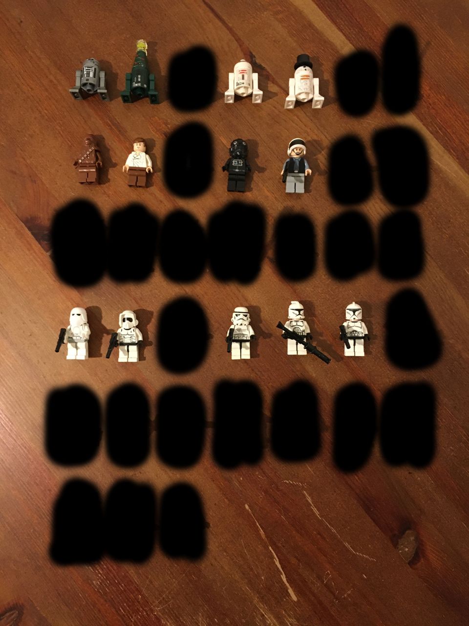 Lego starwars figuuri