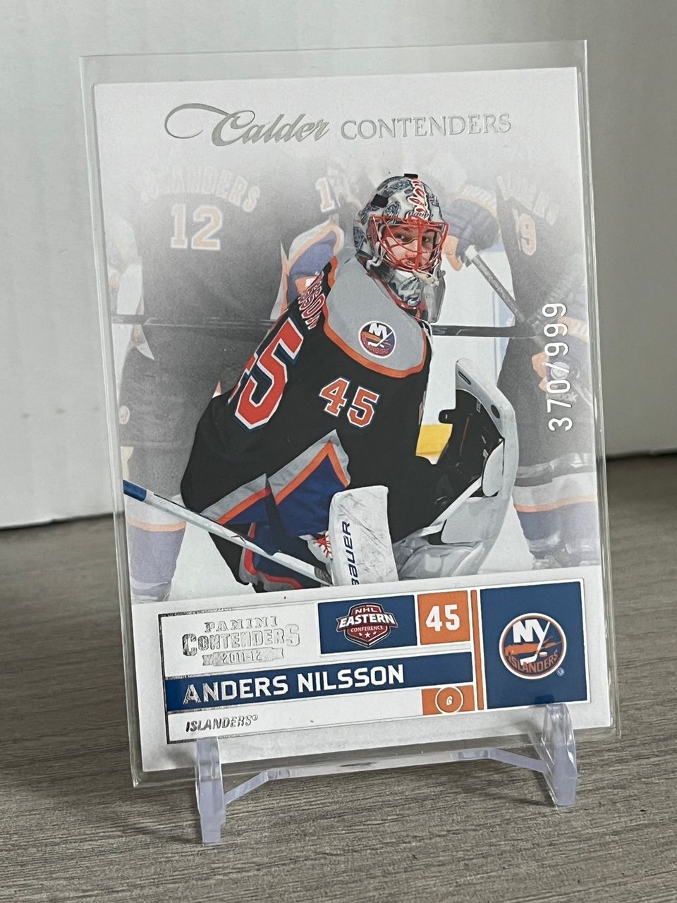 2011-12 Panini Contenders #192 Anders Nilsson RC /999