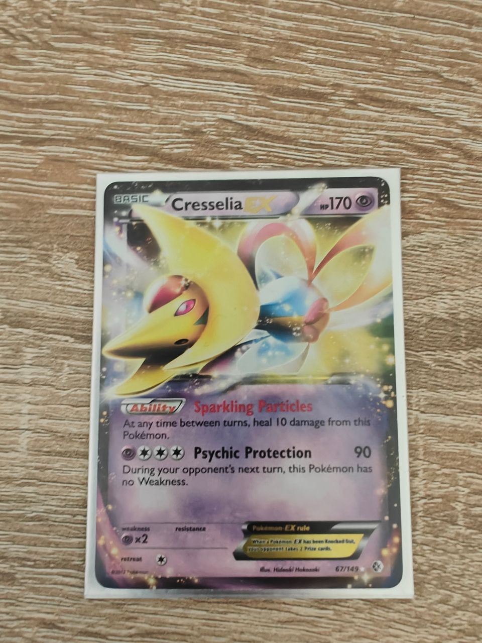 Pokemon, Cresselia Ex Kortti