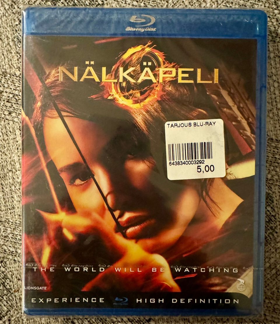 Nälkäpeli - Avaamaton Blu-Ray