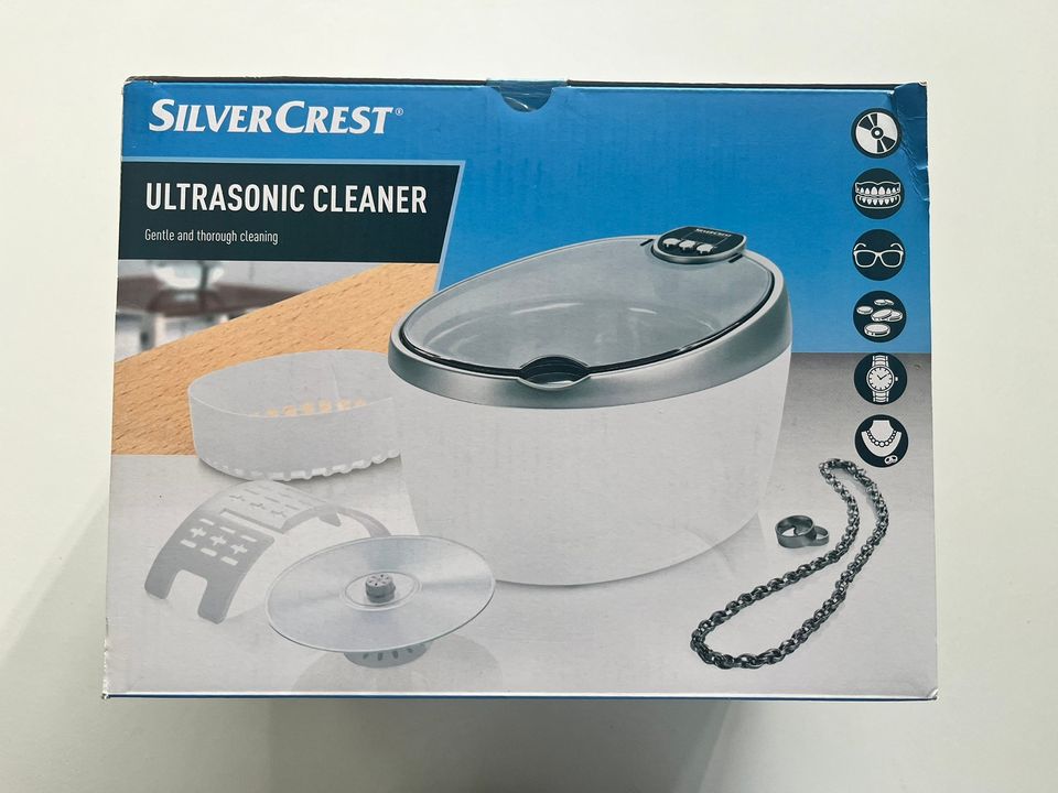 SilverCrest Ultrasonic Cleaner (ultraäänipesuri)