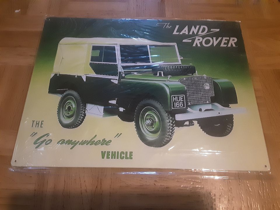 Land Rover peltitaulu