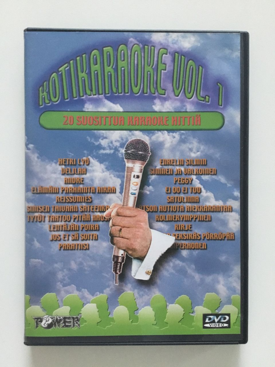 Karaoke dvd setti, 2 kpl