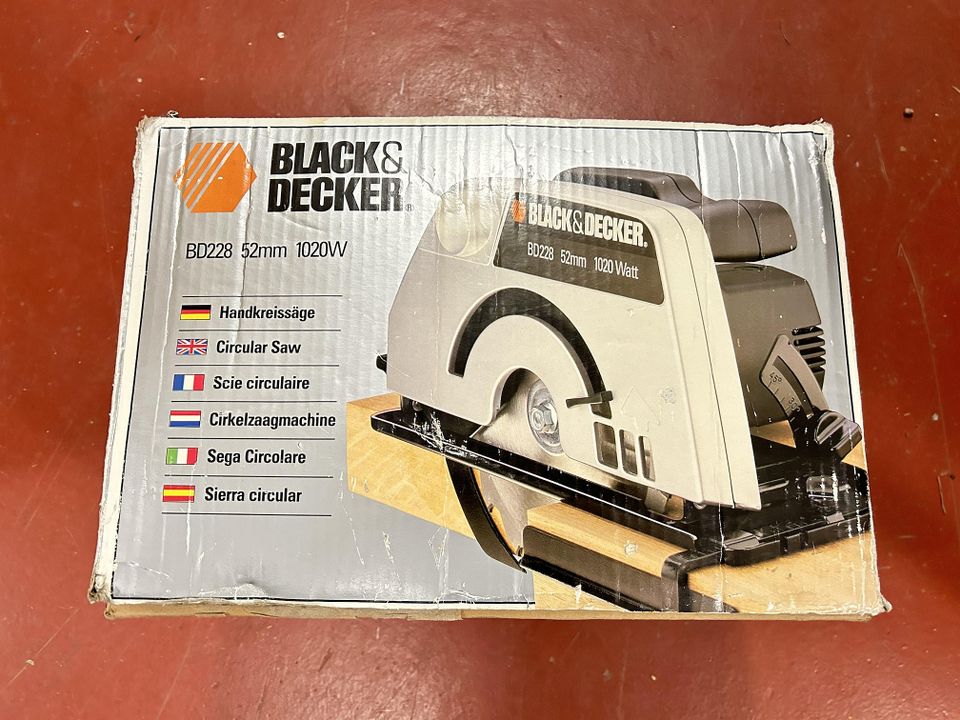 Black&Decker BD228 käsisirkkeli