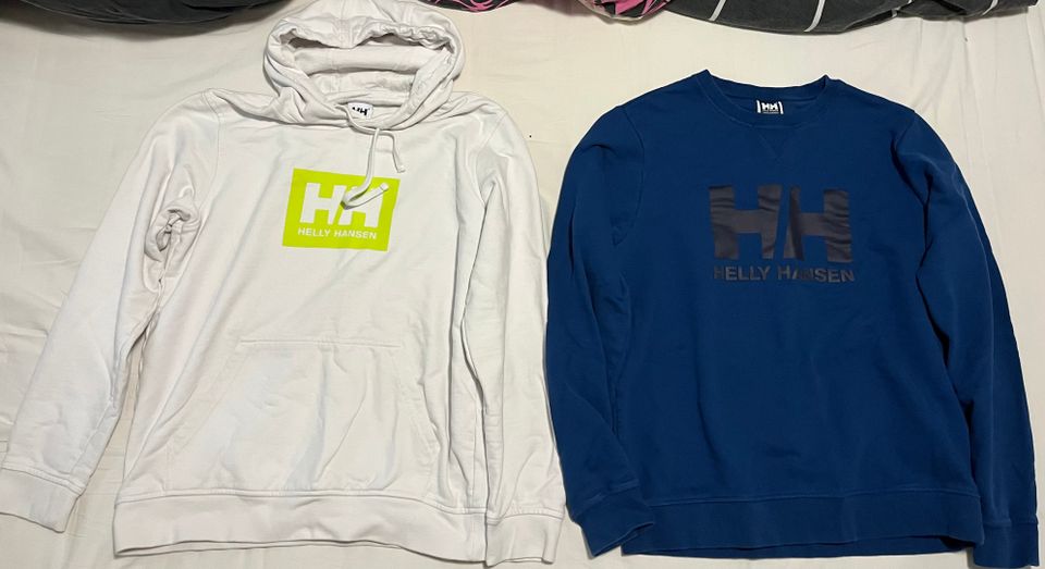 Helly Hansen huppari ja collegepaita