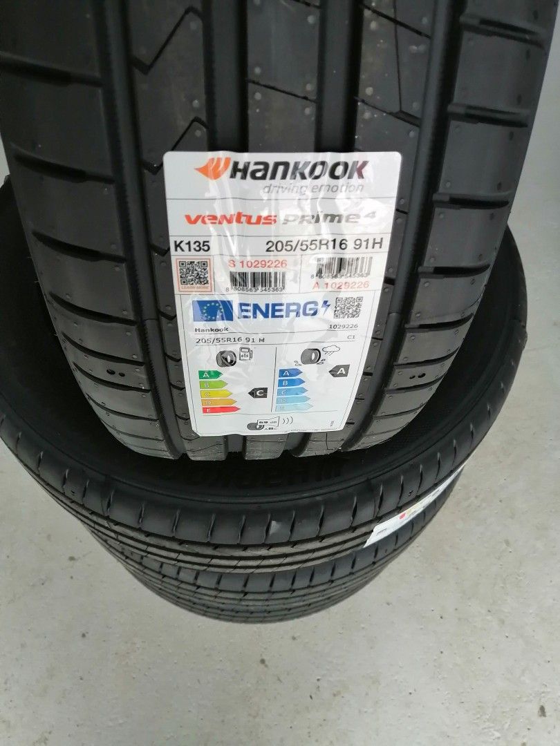 MB uudet Hankook kesärenkaat 16"