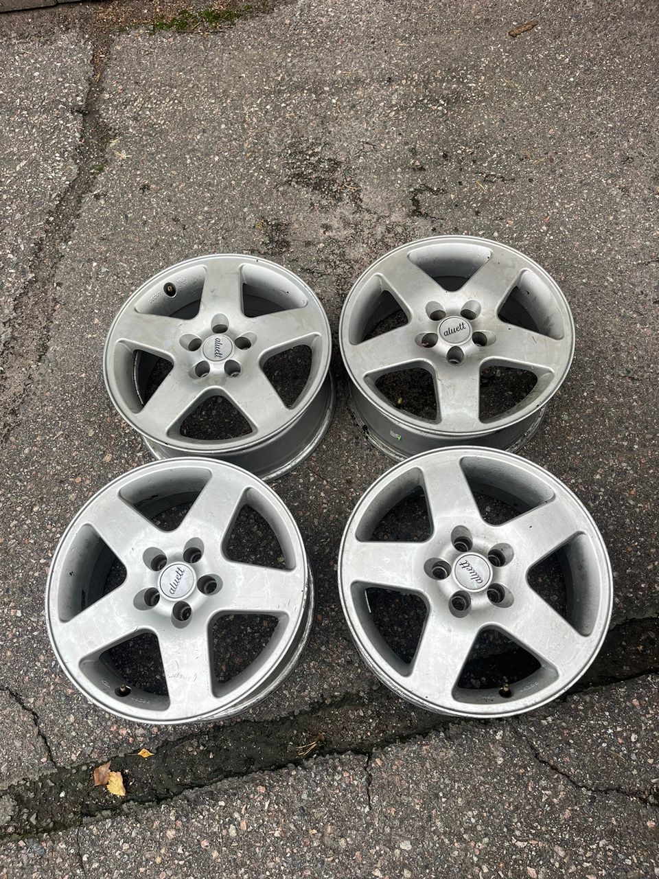 5x100 r16 vanteet 4kpl