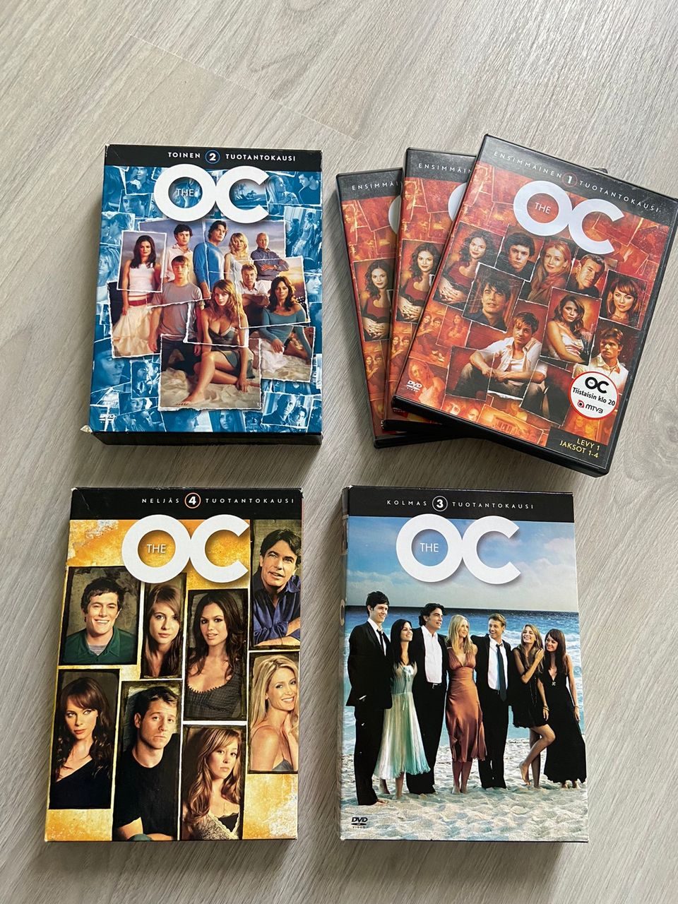 OC-tv sarja dvd:t , useampi kausi