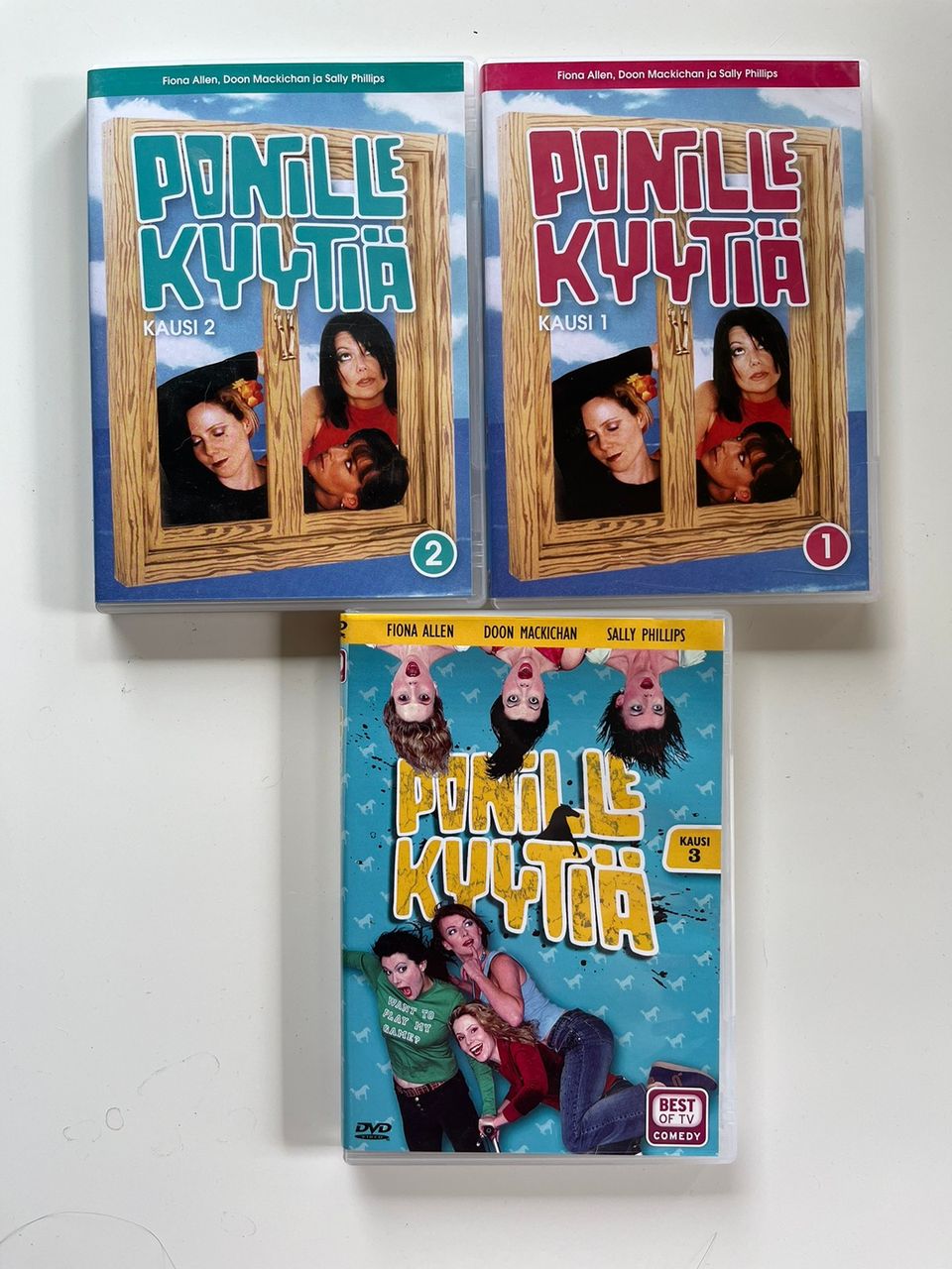 Ponille kyytiä, kaudet 1-3 DVD