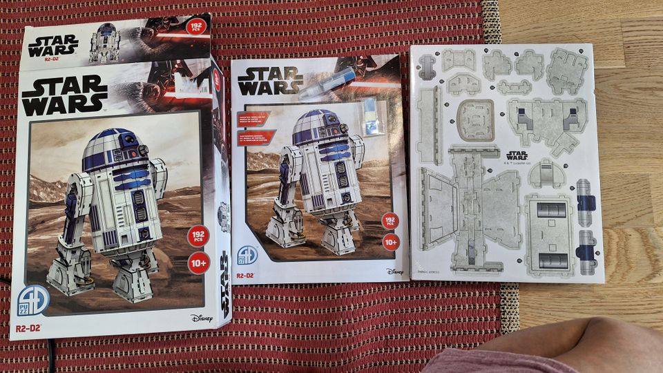 Star Wars R2-D2 cardstock model *UUSI*