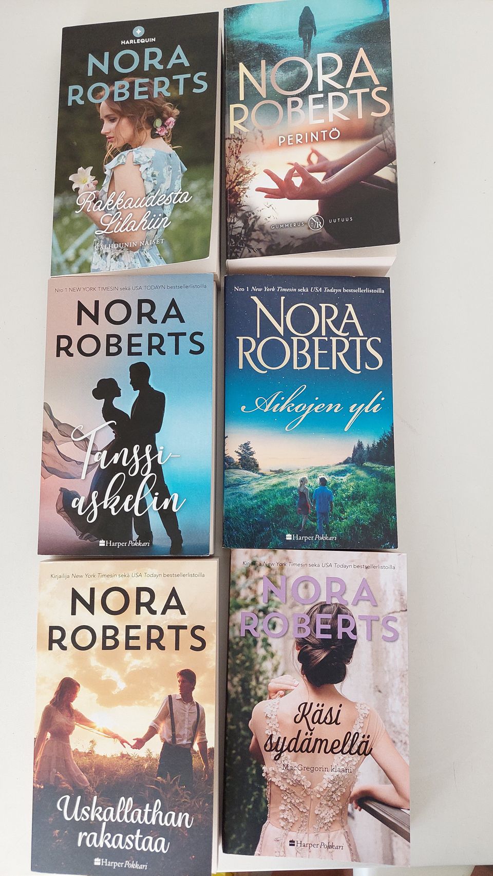 Nora Roberts pokkarit