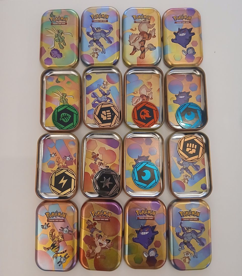 8kpl Pokemon 151 Tin