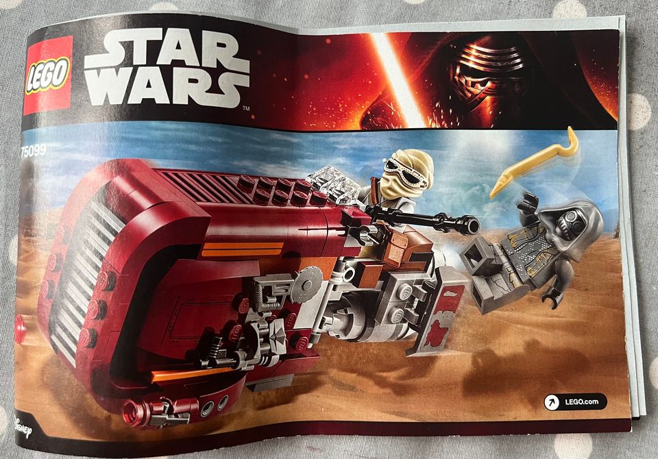 Lego star wars 75099 Rey’s speeder