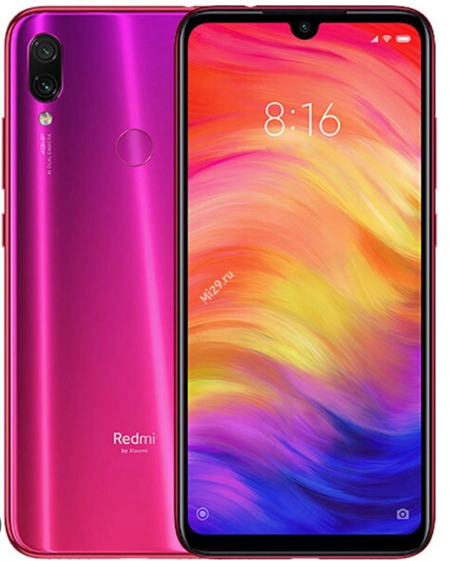 Xiaomi Redmi Note 7 4/128Gb pinkki