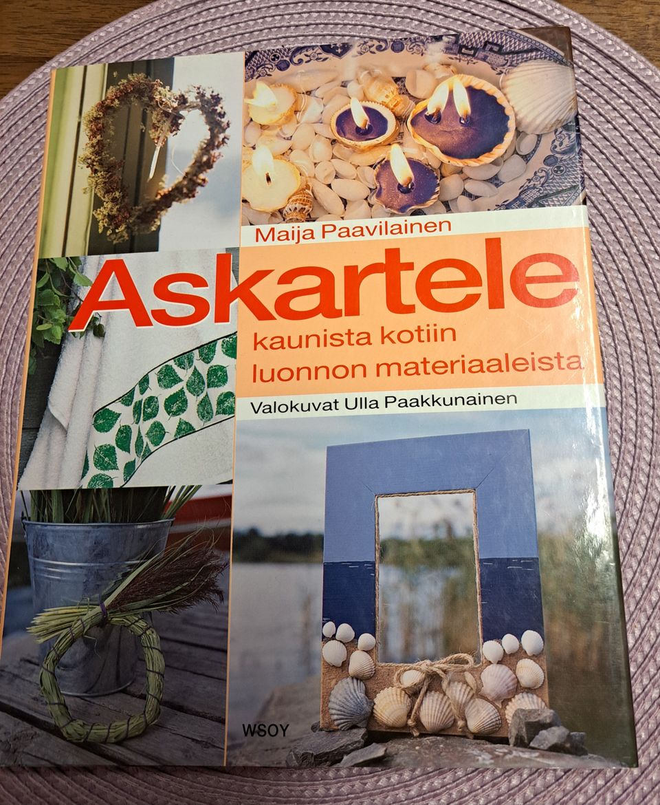 Askartele kaunista kotiin luonnon materiaaleista