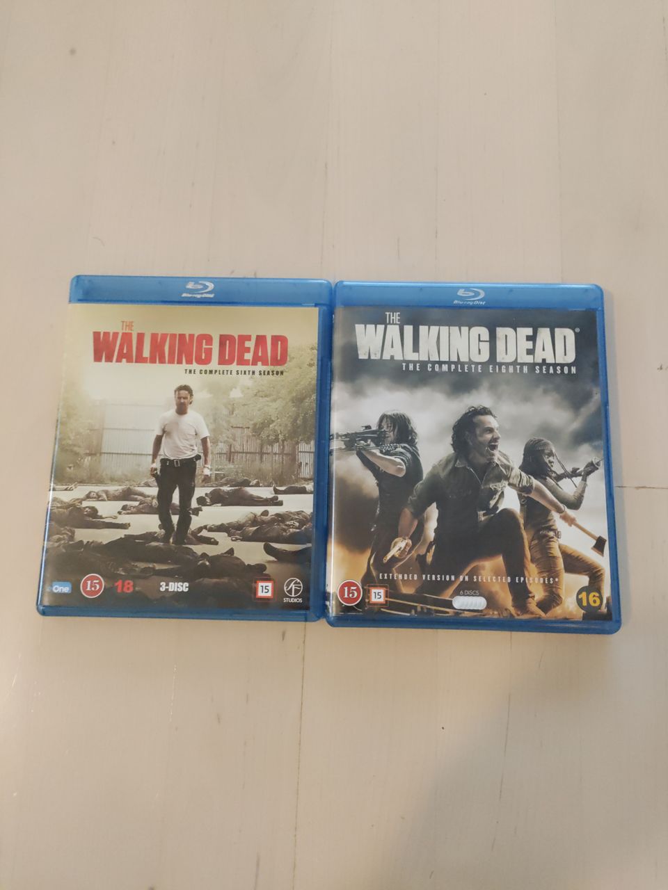 Walking Dead kaudet 6 & 8