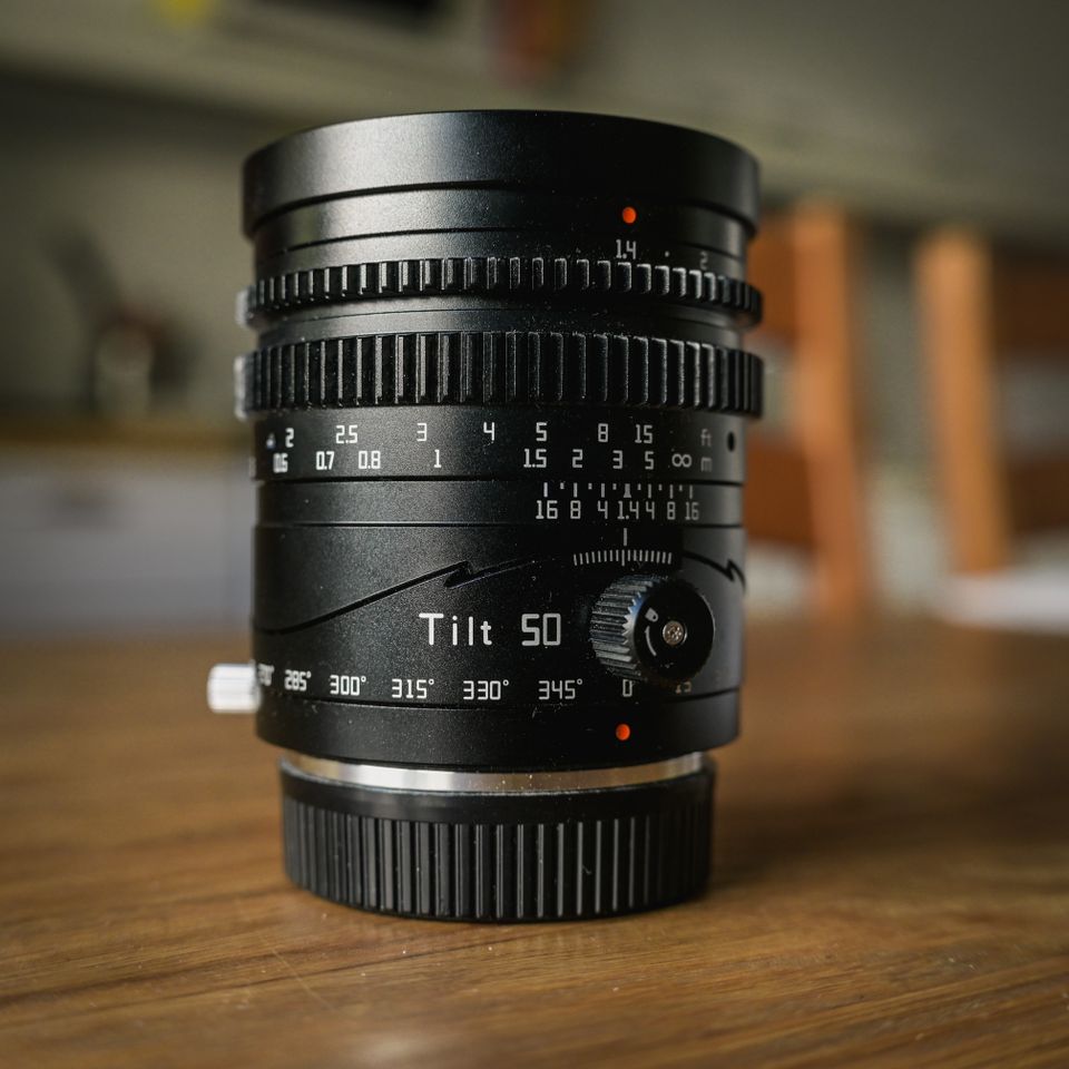 TTArtisan Tilt 50mm f/1.4 (Sony FE)