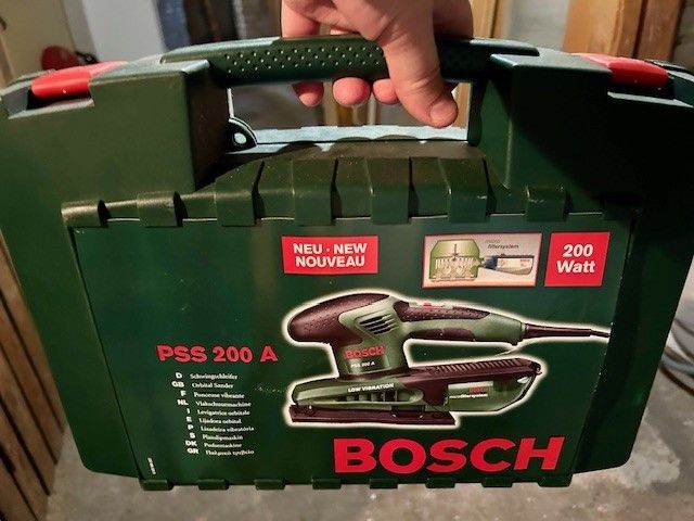 Bosch hiomakone PSS 200 A (VARATTU)