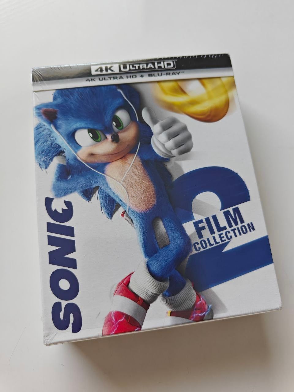 Sonic The Hedghog 1 & 2 4K UHD + Blu-ray 2x Steelbook (uusi)