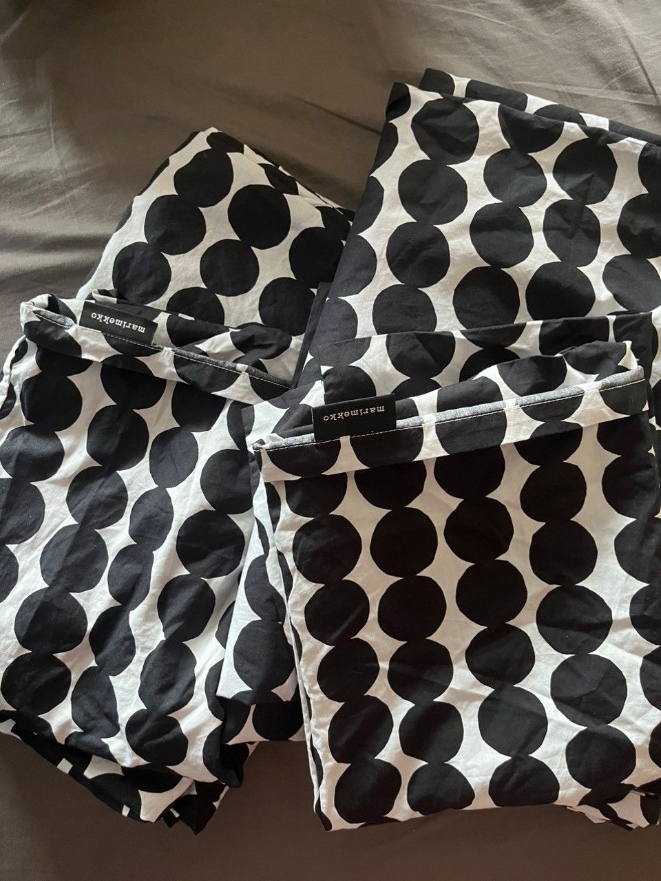 2x Marimekko Räsymatto lakanasetti