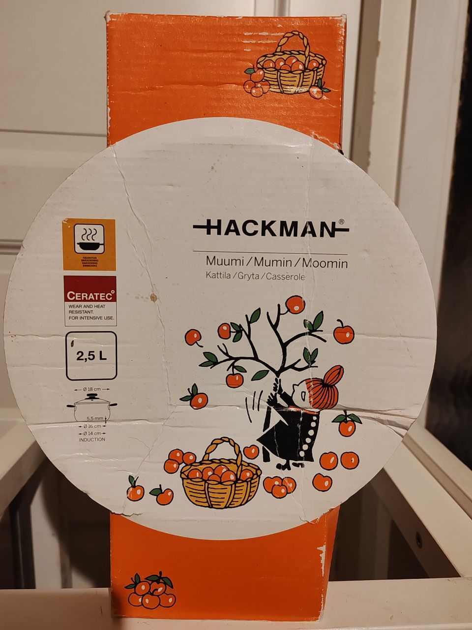 Hackman Pikku Myy / Muumi kattila 2,5 L