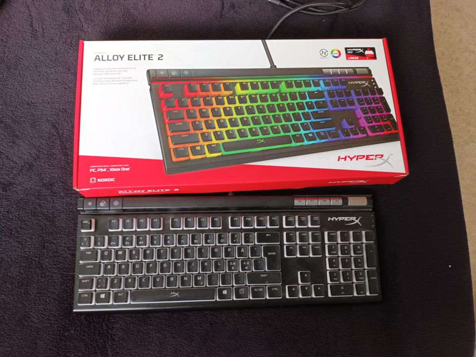 HyperX alloy elite 2 näppäimistö