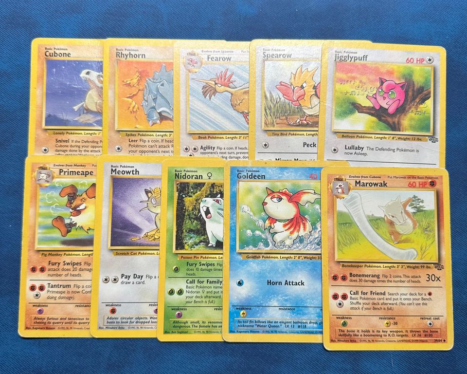 Vanhoja Pokemon kortteja 25kpl