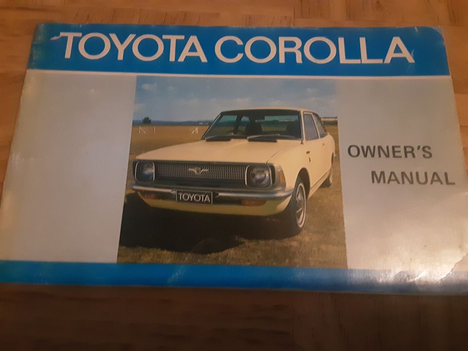 Toyota Corolla omistajan käsikirja