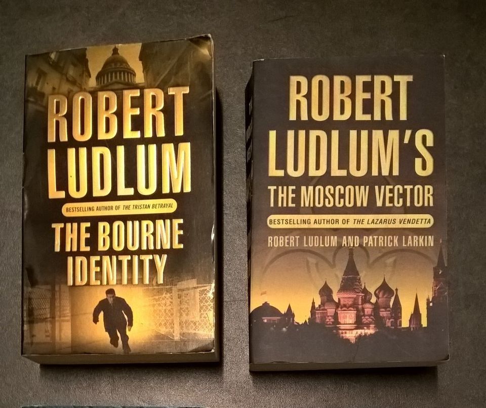 Ludlum: The Bourne Identity & The Moscow Vector