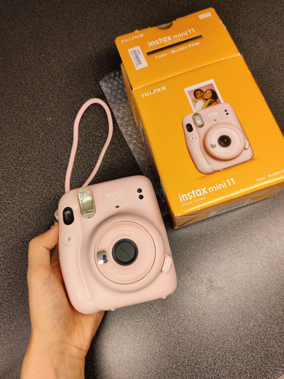 Fujifilm Instax mini 11 -kamera vaaleanpunainen