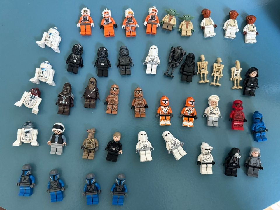 Lego Star Wars minifigures