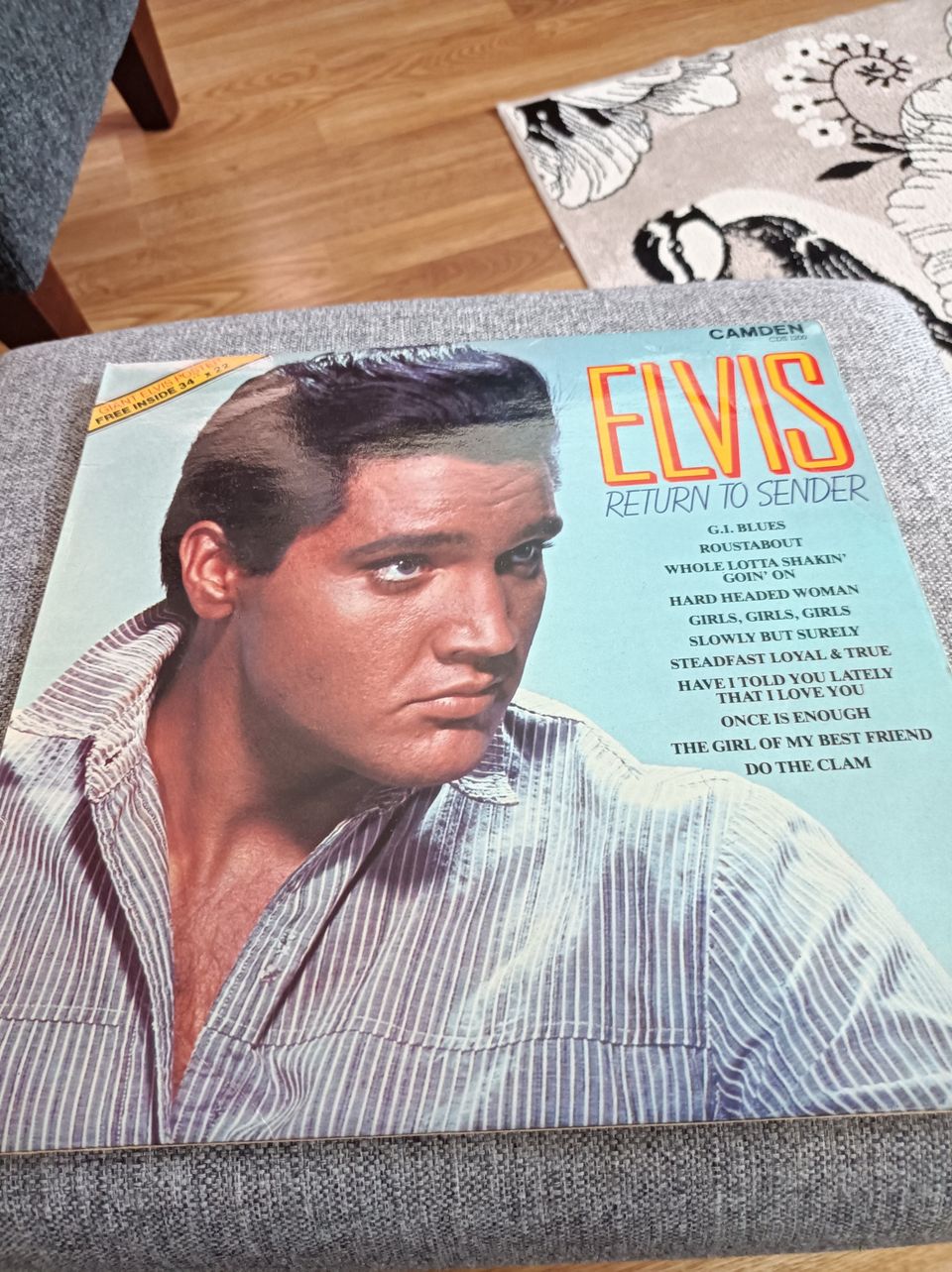 Elvis Return To Sender lp