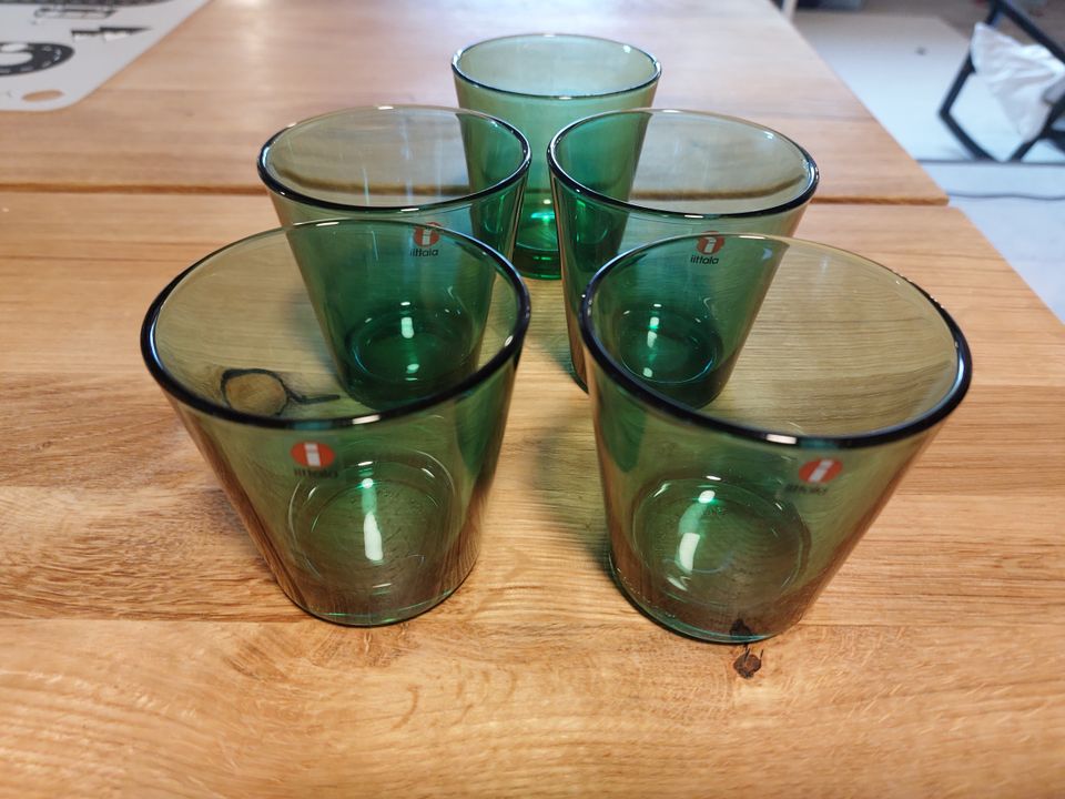 Iittala Kartio juomalasit smaragdi