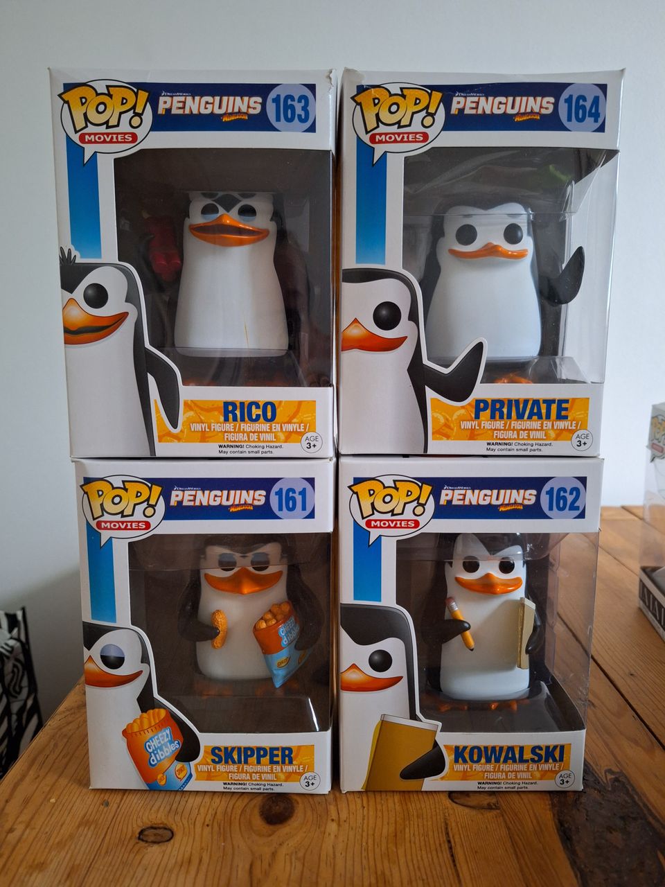 Funko Pop! -figuurit / Penguins of Madagascar (Madagaskarin pingviinit)