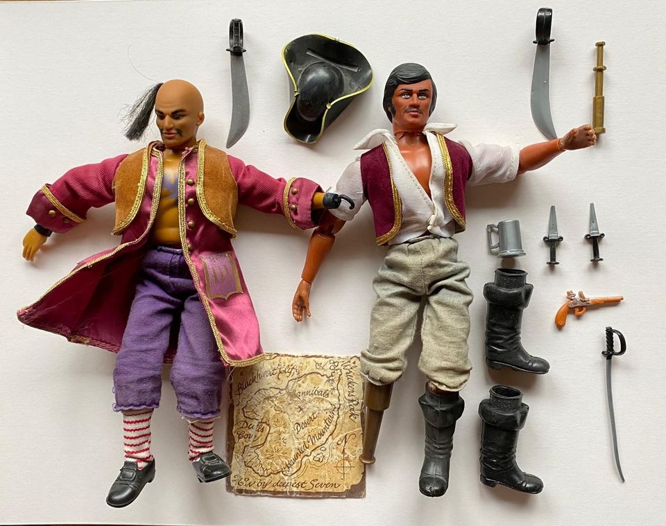 Action figuuri vintage nuket