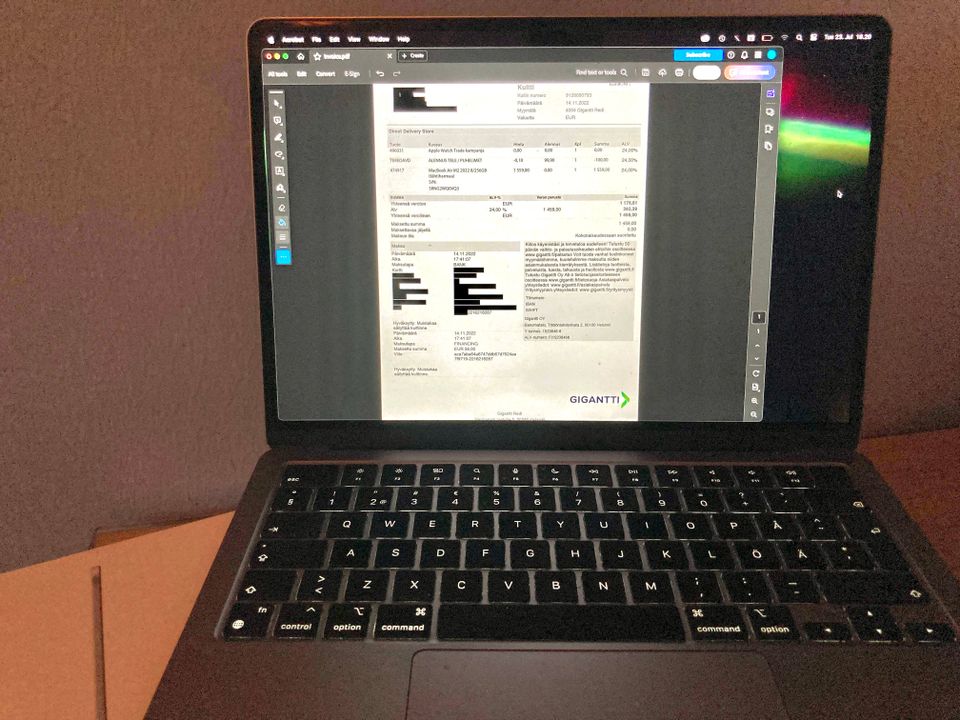 Apple Macbook Air M2