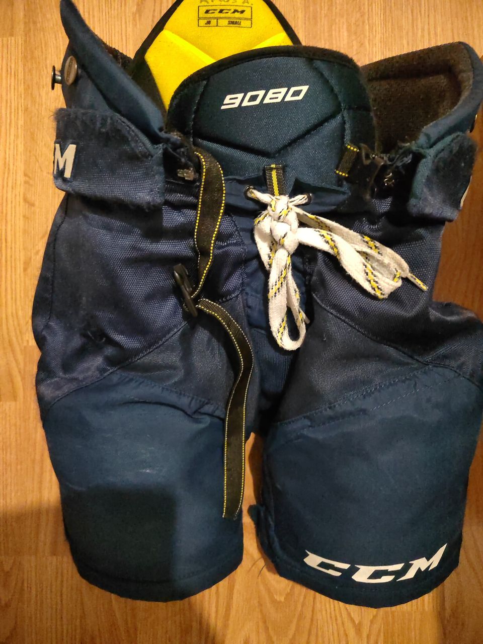 CCM jääkiekkohousut Jr S Navy Blue