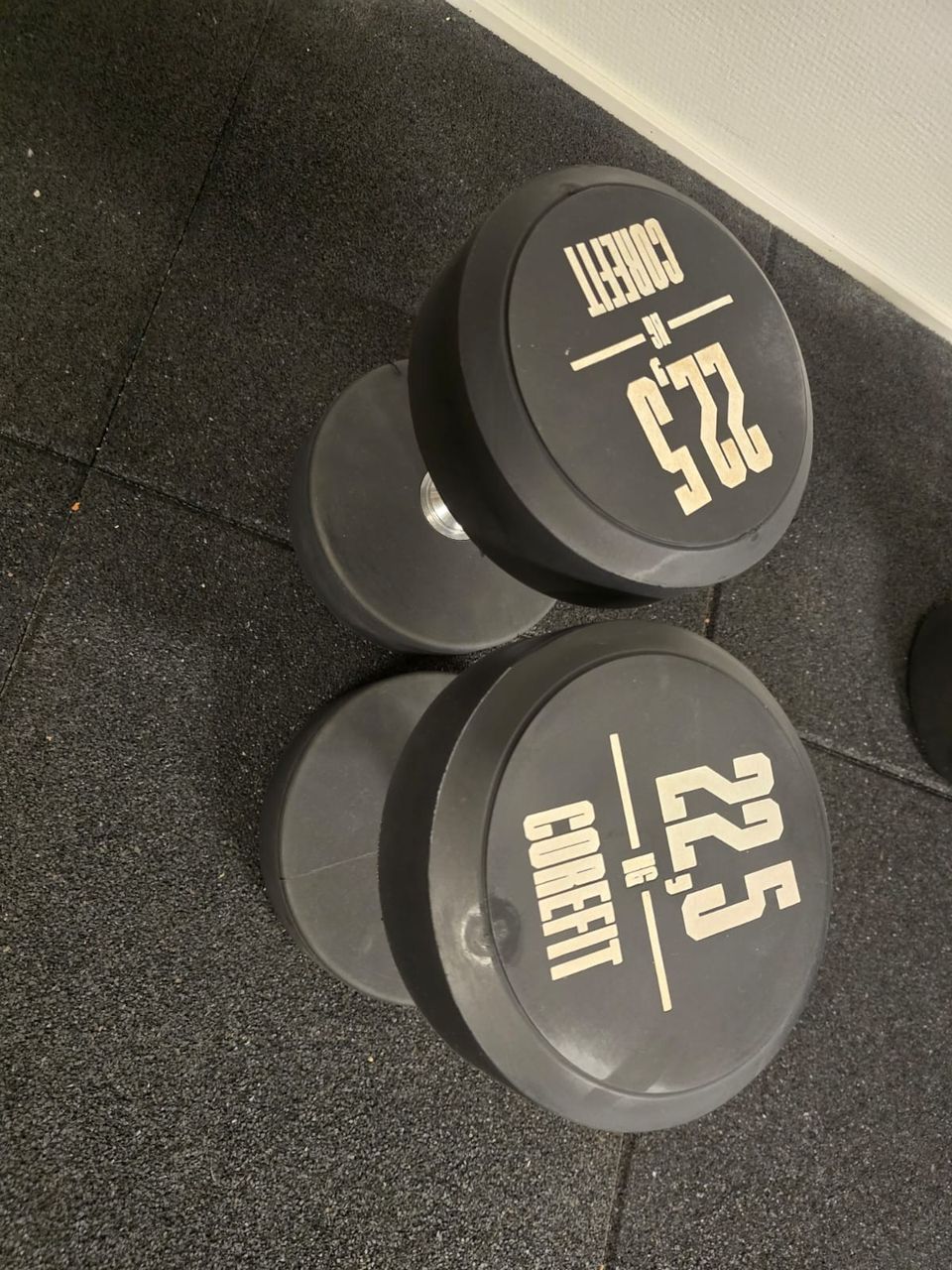 Corefit polyurethan käsipainot 22,5kg