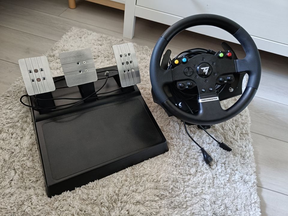 Thrustmaster tmx xbox/pc ratti+polkimet