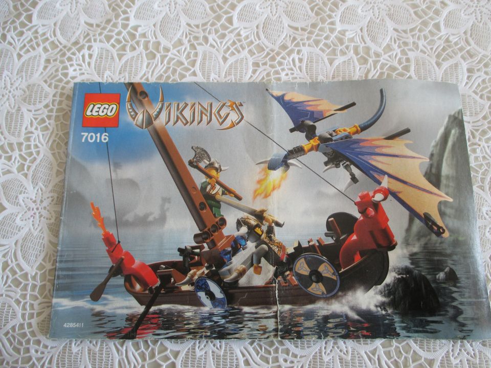 lego ohjeita Vikings 7106  ja linna ohje 6095