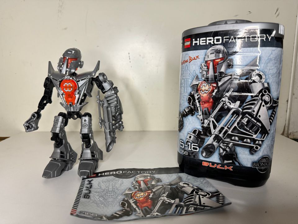 Hero Factory 7168 Dunkan Bulk & 7170 Jimi Stringer