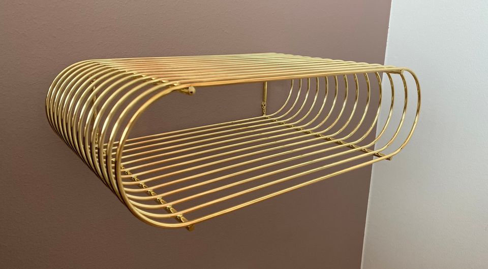 AYTM Curva Shelf Gold S / 2 kpl