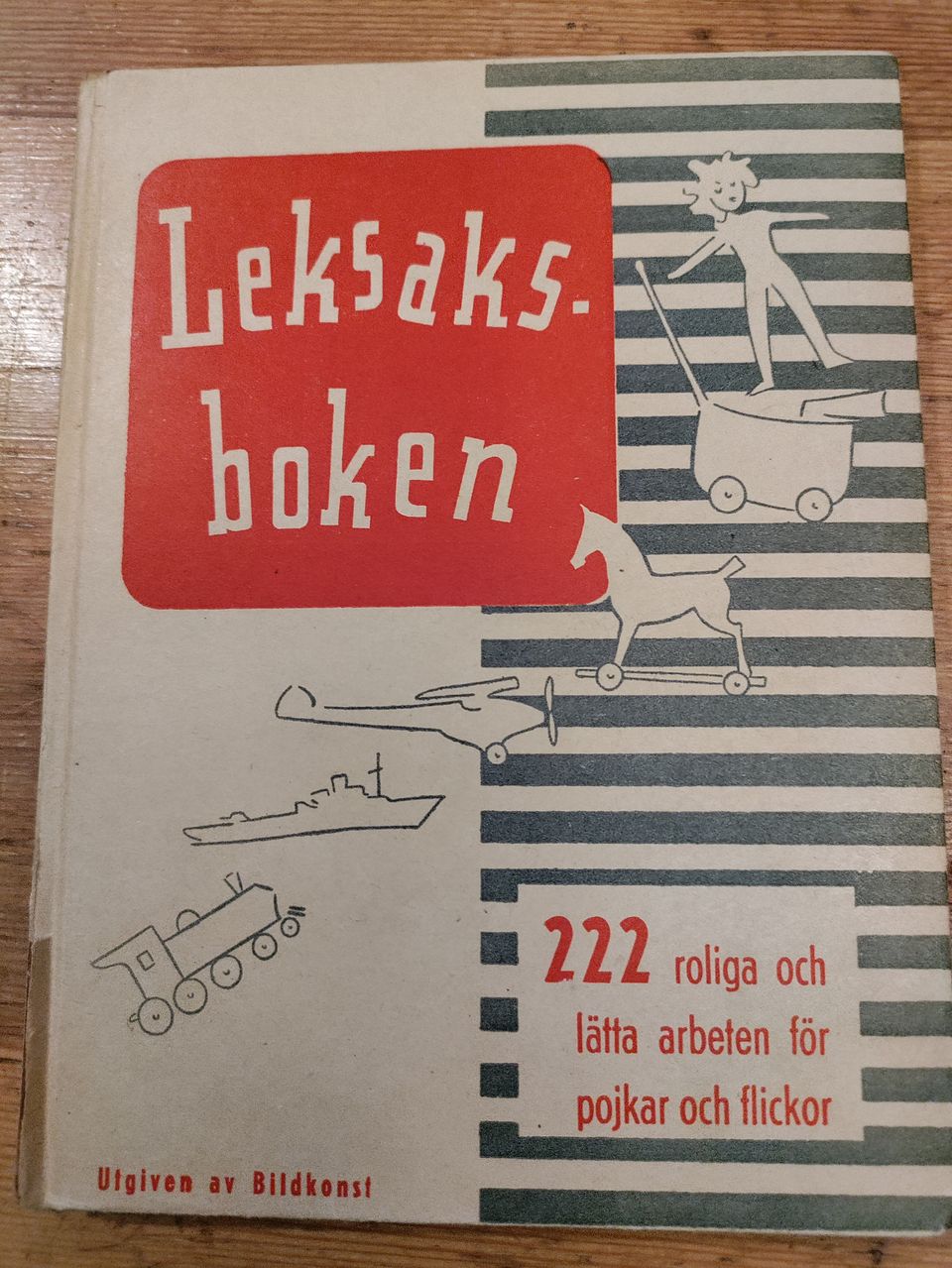 Leikkikalukirja v1946, Leksaksboken