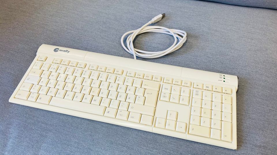 Vintage Mac näppäimistö Macally icekey