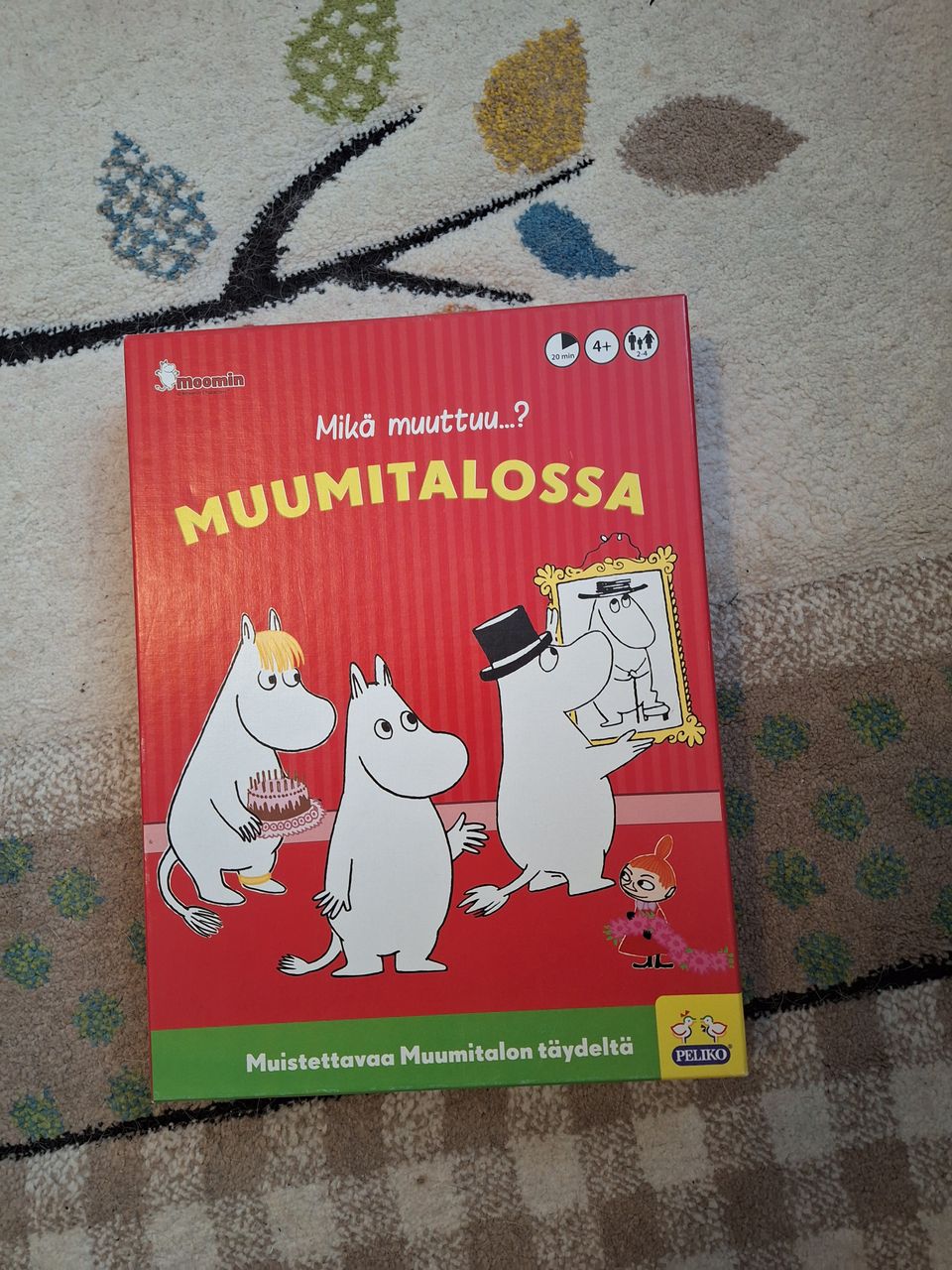 Mikä muuttuu..? Muumitalossa peli