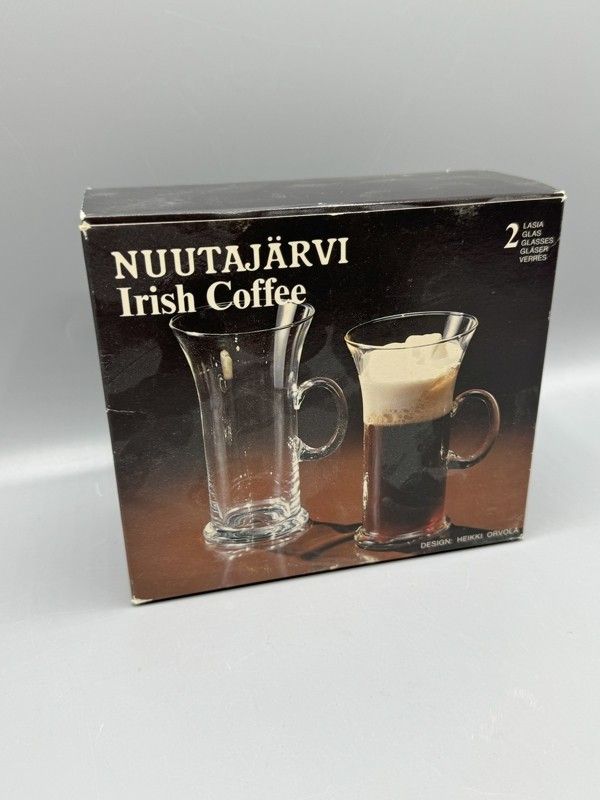 Nuutajärvi Irish Coffee lasit 2 kpl, Heikki