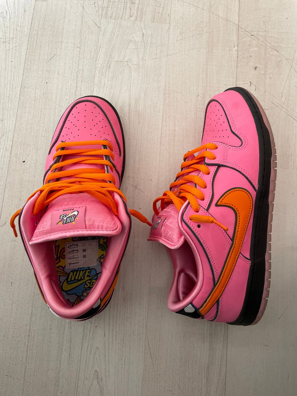 Nike x Powepuff Girls Dunk ”Blossom”